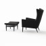 Крісло та пуф De Padova Wingback - Content-GC