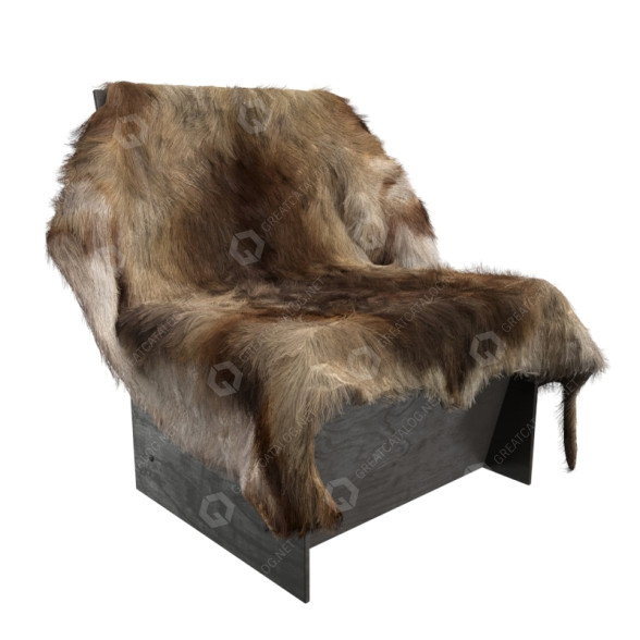 Capa Fur for a Chair Modelo 3D
