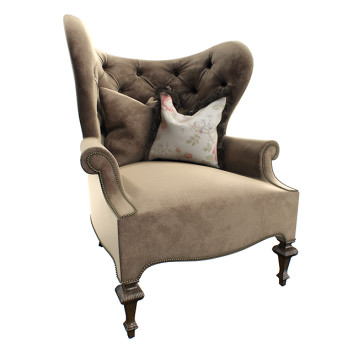 Кресло  Marge Carson Chandler Chair 3D модель