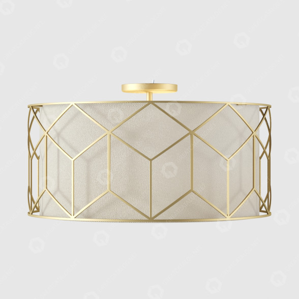 Lámpara de araña Maytoni Messina H223-PL-03-G Modelo 3D