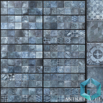Плитка Keros Antique Azul