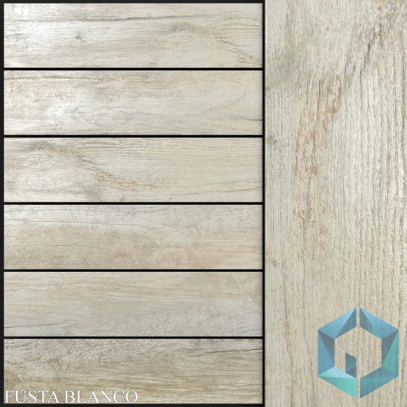 Плитка Keros Fusta Blanco 3D модель