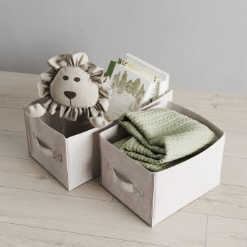 Кошик для зберігання Restoration Hardware Felt 