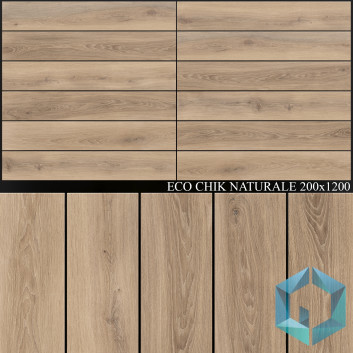 Płytka ABK Eco Chik Naturale Model 3D