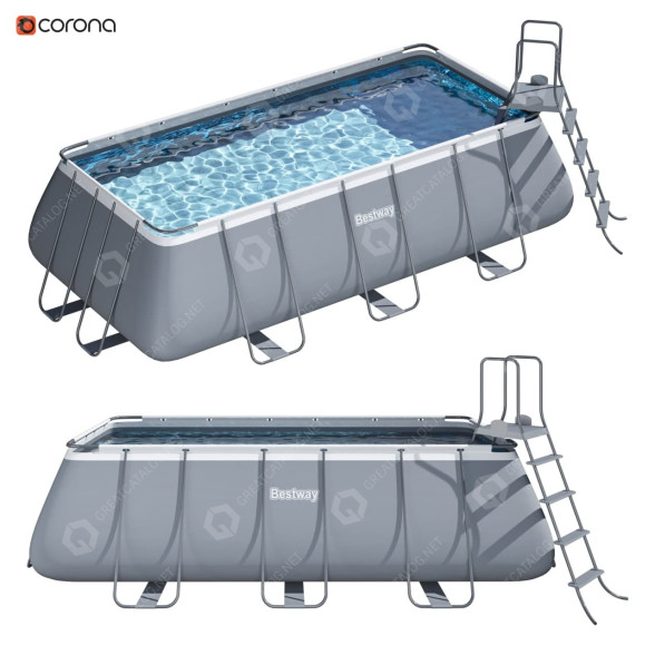 Piscina de marco Bestway Modelo 3D