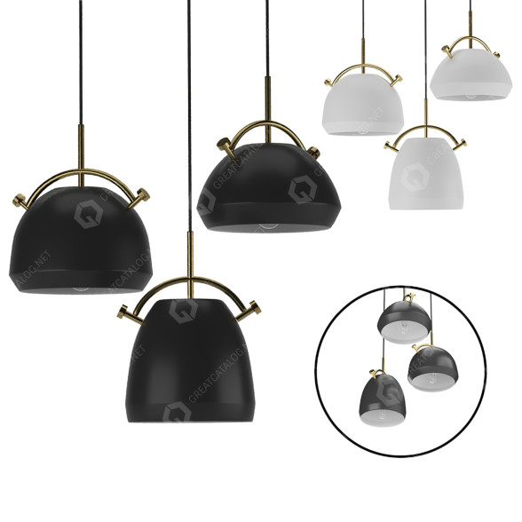 Lampe Anzazo Pull modèle 3D