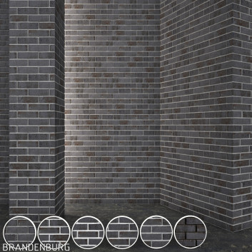 Цегла Vandersanden Brandenburg 3D модель