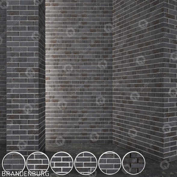 Цегла Vandersanden Brandenburg 3D модель