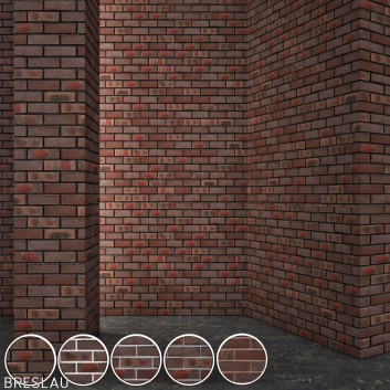 Цегла Vandersanden Breslau 3D модель