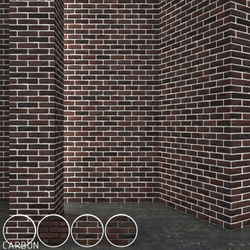 Цегла Vandersanden Carbon 3D модель