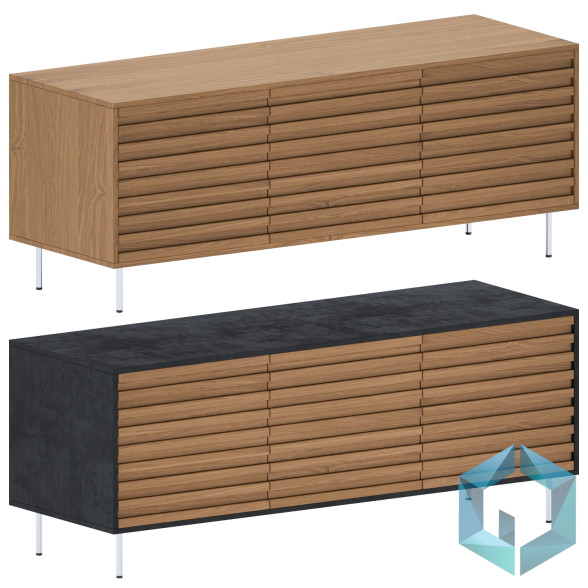 Комод Modus Stripey Storage 3D модель