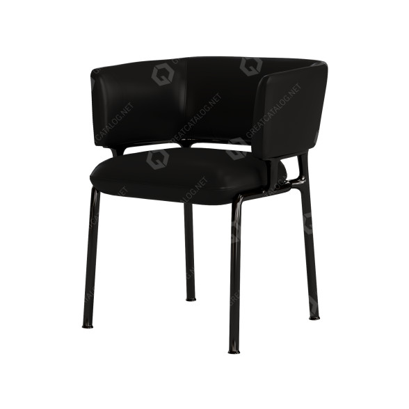 Fotel Sollos June model 3D
