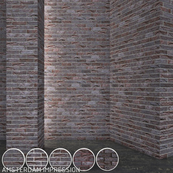 Цегла Vandersanden Amsterdam Impression 3D модель