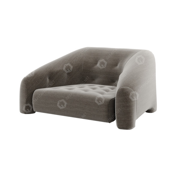Крісло Ceccotti Collezioni DC 145 3D модель