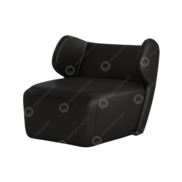 Крісло Ceccotti Collezioni DC 80 3D модель