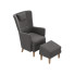 Крісло та пуф IKEA Omtanksam - Content-GC