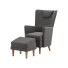 Крісло та пуф IKEA Omtanksam - Content-GC