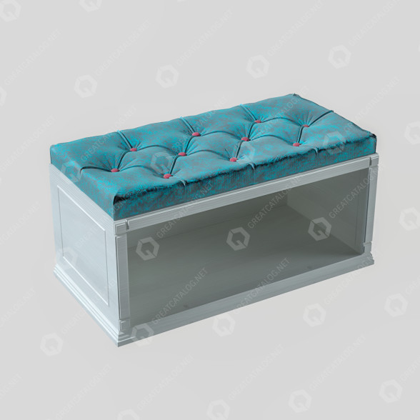 Банкетка With Storage 3D модель