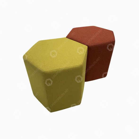 Пуфи 4corners Cell 3D модель
