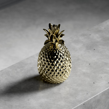 Statuette Ananas  Modèle 3D
