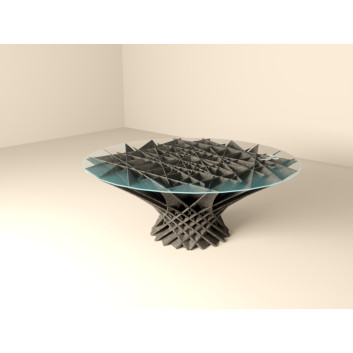 Tabelle Welded from Metal Plates