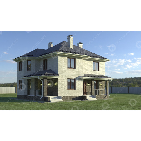 Domek Modern model 3D