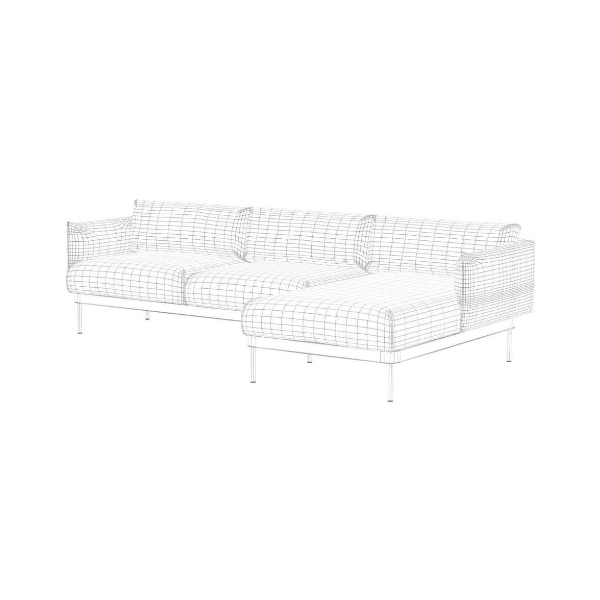 Sofa IKEA Applaryd Corner 3D model GreatCatalog 3350
