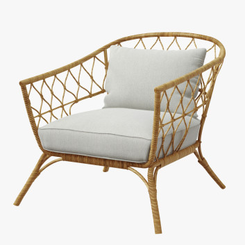 Fauteuil  IKEA Stockholm 2017 Modèle 3D
