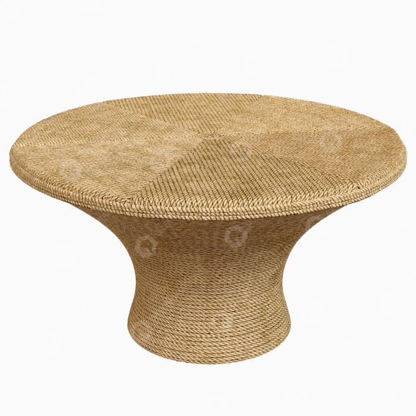 Tabelle Woven Rope 3D-Modell