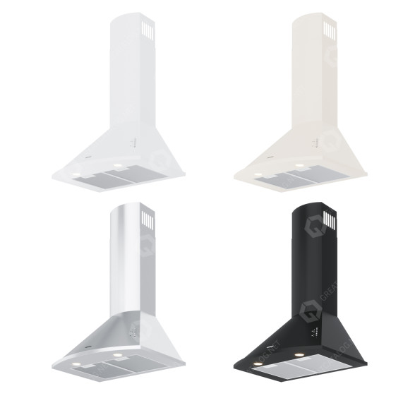 Cooker Hoods Eleyus Bora 60 3D model