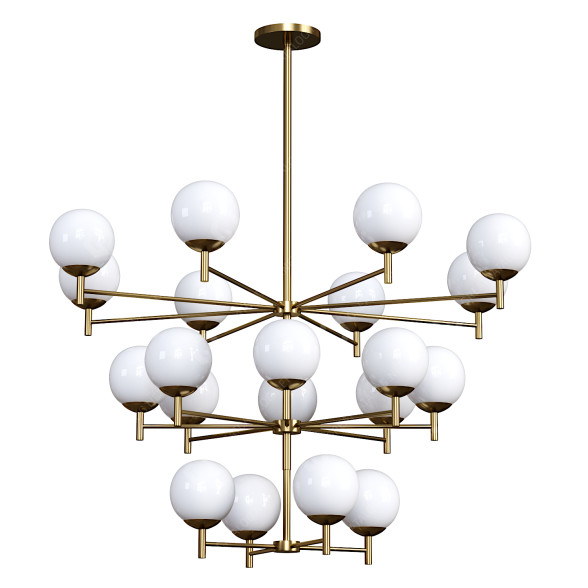 Lámpara de araña Ana Roque Interiors Foster Modelo 3D