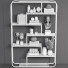 Decoración Rack Shelf 01 - SpinelCGI
