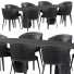 Table and Chairs Casa Mobilya Adria and Agra - Theorema