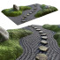 Декор Lowpoly Japanese Rock Zen Garden 02 - Hemase