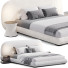 Bed and Bedside Tables COMO Bari - Theorema