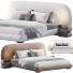 Bed and Bedside Tables COMO Bari - Theorema