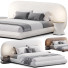 Bed and Bedside Tables COMO Bari - Theorema