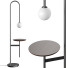 Lampadaire Living Divani Light with a Table - Shirbeigi