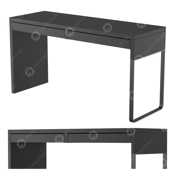 Desk IKEA Micke 3D model