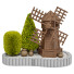 Декор Garden Decorative Wooden Mill With Thujas - DmytroSer