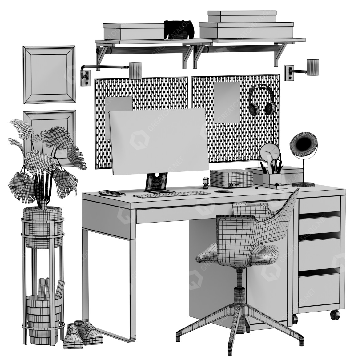 IKEA MICKE デスク IKEA イケア デスク オーク調 73x50cm z70395055 MICKE ミッケ