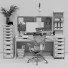 Espacio de trabajo IKEA Alex - DmytroSer
