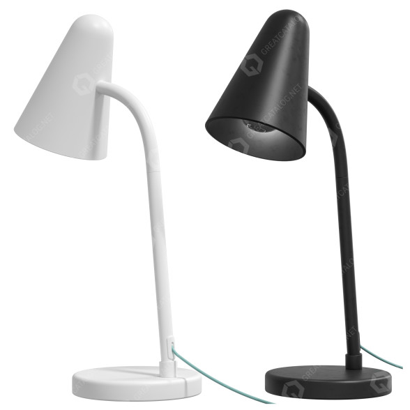 Lámpara de escritorio IKEA Fubbla Modelo 3D