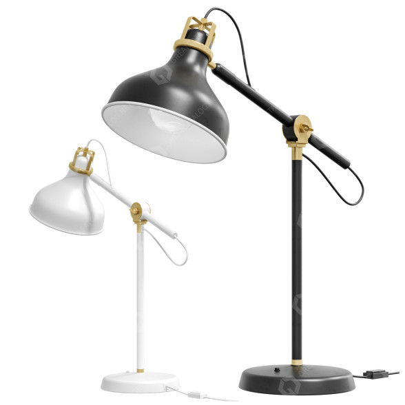 Lámpara de escritorio IKEA Ranarp Modelo 3D