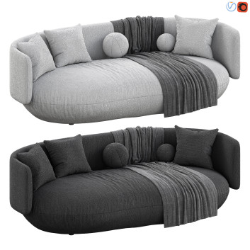 Sofa  Mattermatters Baixo by Guilherme Wentz 3D model