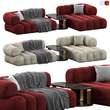 Sofa und Couchtisch Artipieces Vuso