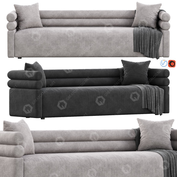 Sofa Noho Home Marton 3D-Modell