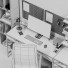 Espacio de trabajo IKEA Alex - DmytroSer