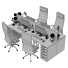 Espacio de trabajo IKEA Office Workplace 1 - DmytroSer
