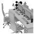 Espacio de trabajo IKEA Office Workplace 1 - DmytroSer
